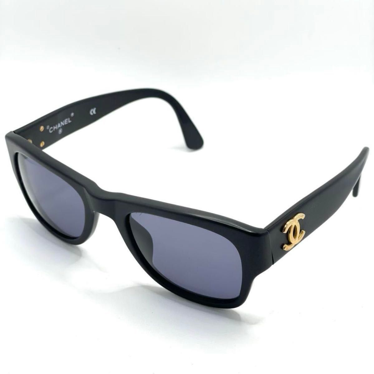 【極美品】CHANEL シャネル ココマーク ウェリントン サングラス CHANEL シャネル ココマーク サングラス レディース