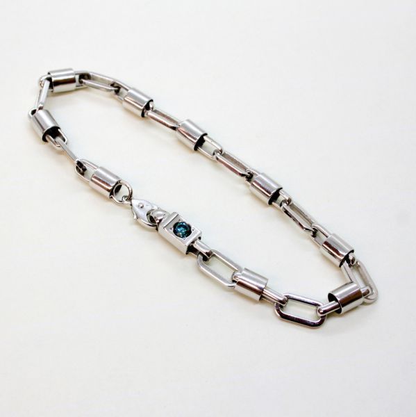 【希望者のみラッピング無料】 ◎中古美品◎10金WG ダイヤ 0.231ct ブレスレット ダイヤモンド