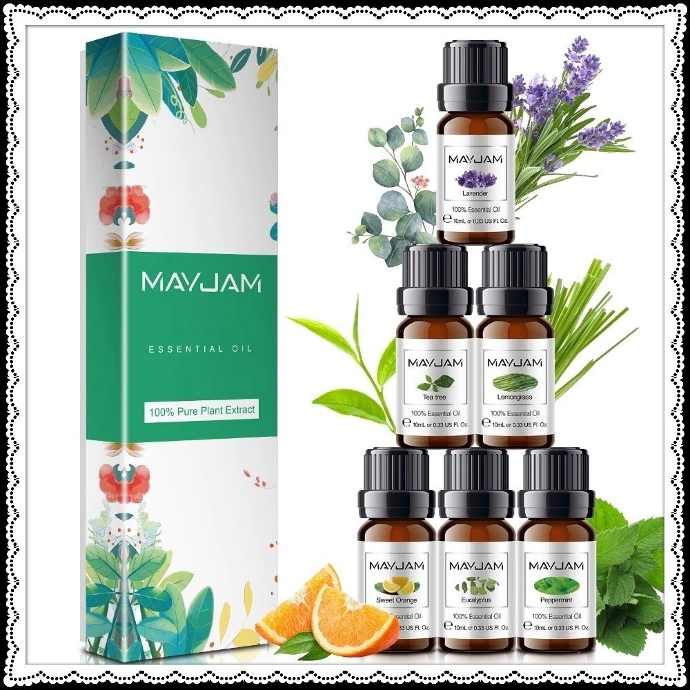 Paypayフリマ Mayjam アロマ エッセンシャルオイル 精油 10ml 6本セット Paypayフリマ Mayjam アロマ エッセンシャルオイル 精油 10ml 6本セット