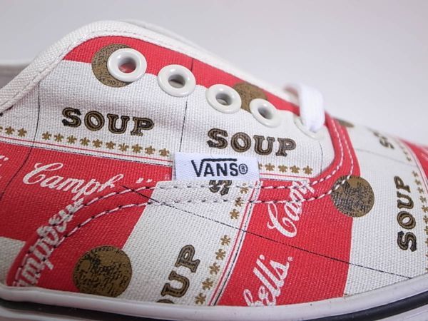 【即決 送料無料】Supreme x Campbell's Soup x Vans Authentic Pro 26.5cm US8.5 新品キャンベル・スープ2012年限定コラボ トリプルネーム