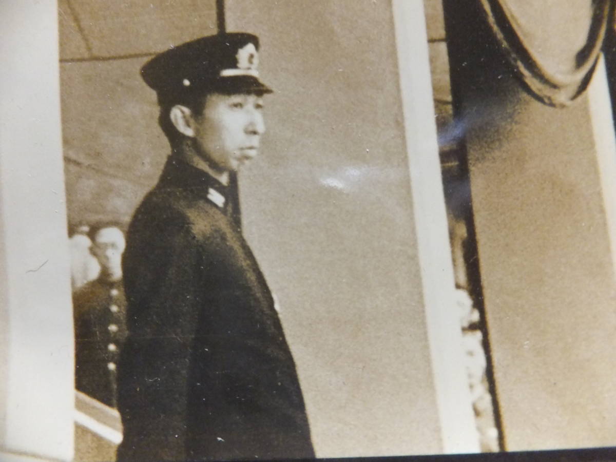 　☆　大判古写真 軍艦(比叡)艦上 高松宮親王/海軍大佐「一種軍装 御影(写真)」写真帖崩し 日本海軍 皇族軍人 歴史資料　☆_画像10