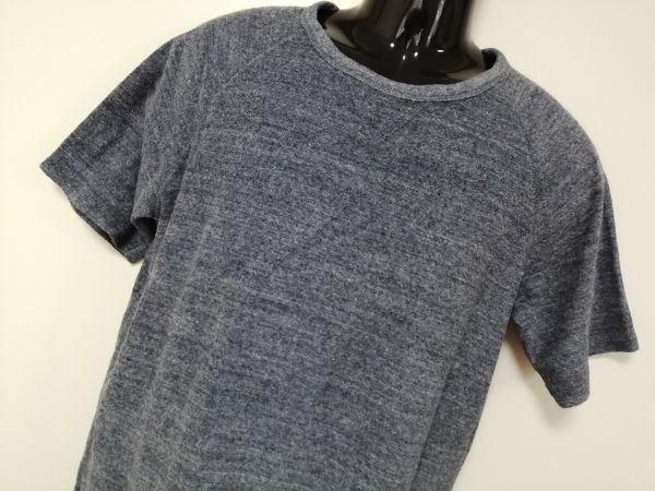kkyj4302 ■ RAGEBLUE ■ レイジブルー Tシャツ カットソー トップス パイル 濃紺 ダークネイビー M_画像2