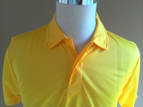  новый товар бесплатная доставка mh3 рубашка-поло желтый цвет желтый SS стрейч материалы dry сетка растягивать . для мужчин и женщин короткий рукав 