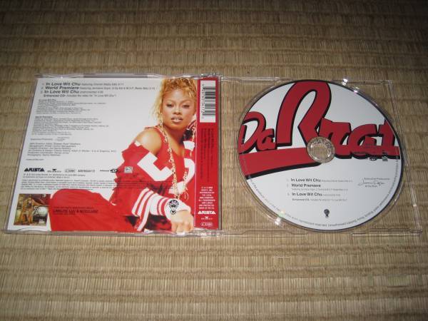 DA BRAT ダ・ブラット IN LOVE WIT CHU Maxi CD EU盤 World Premiere Cherish Jermaine Dupri.Q Da Kid & M.O.P Enhanced CD_画像2