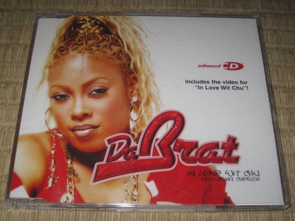 DA BRAT ダ・ブラット IN LOVE WIT CHU Maxi CD EU盤 World Premiere Cherish Jermaine Dupri.Q Da Kid & M.O.P Enhanced CD_画像1