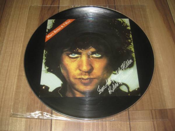 T.REX T.レックス 朝焼けの仮面ライダー 英ピクチャーLP_画像1