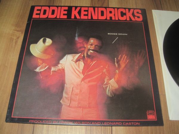 EDDIE KENDRICKS エディ・ケンドリックス BOOGIE DOWN 米 LP モータウン MOTOWN テンプテーションズ _画像1