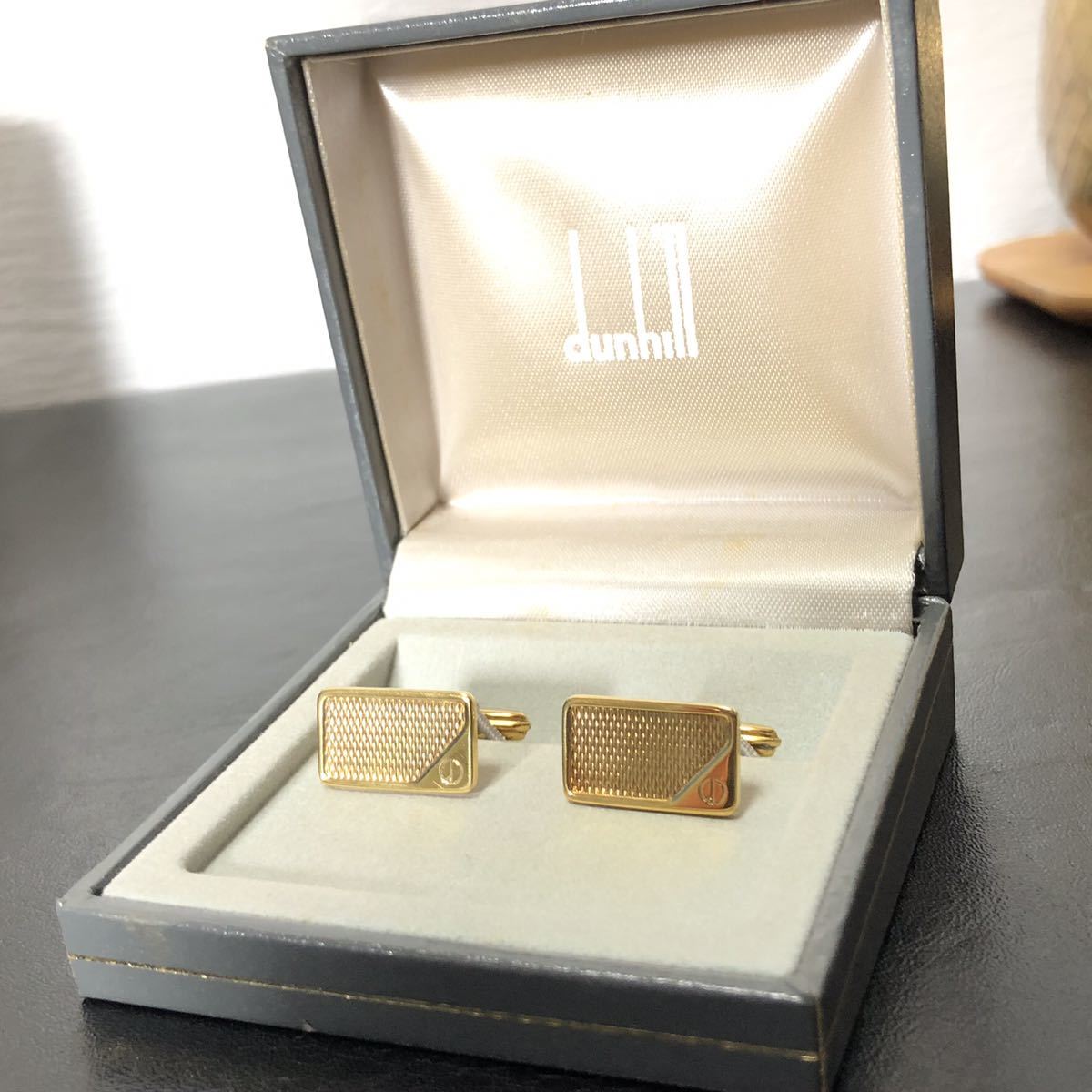 Редкий SV925 Silver Dunhill Dunhill Cuffs Hall Mark