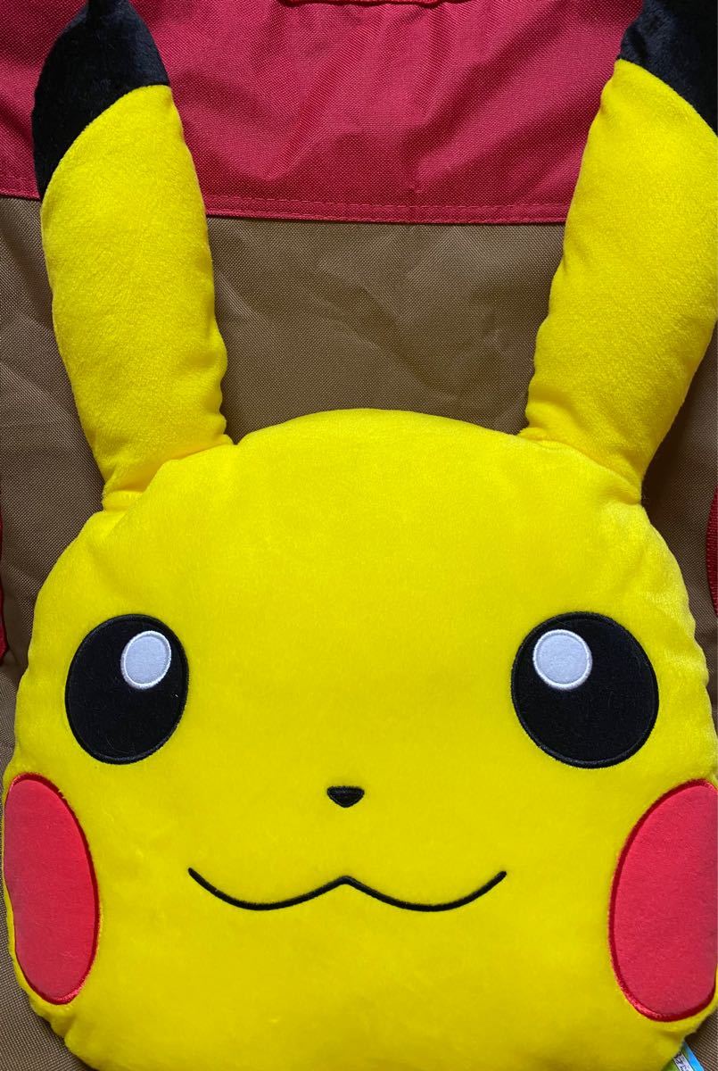 【土日限定値下げ】ポケットモンスター　ピカチュウ めちゃでか顔型リュック【非売品】