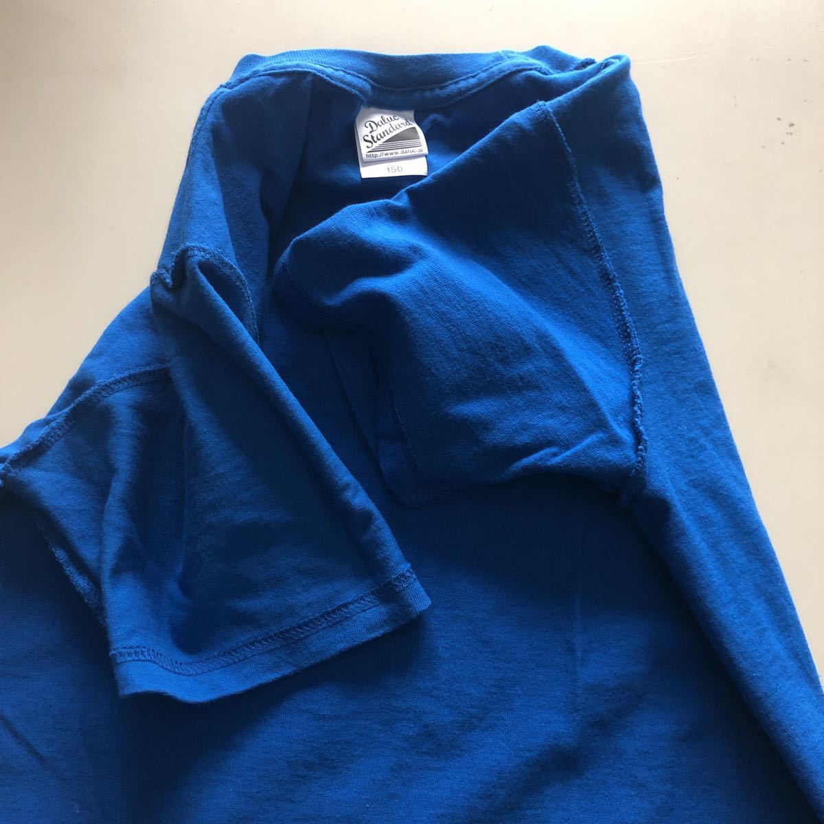 半袖Tシャツ Tシャツ スペースワールド テーマパーク 北九州 日本 150サイズ ブルー 中古 記念品 レア コレクション_画像7