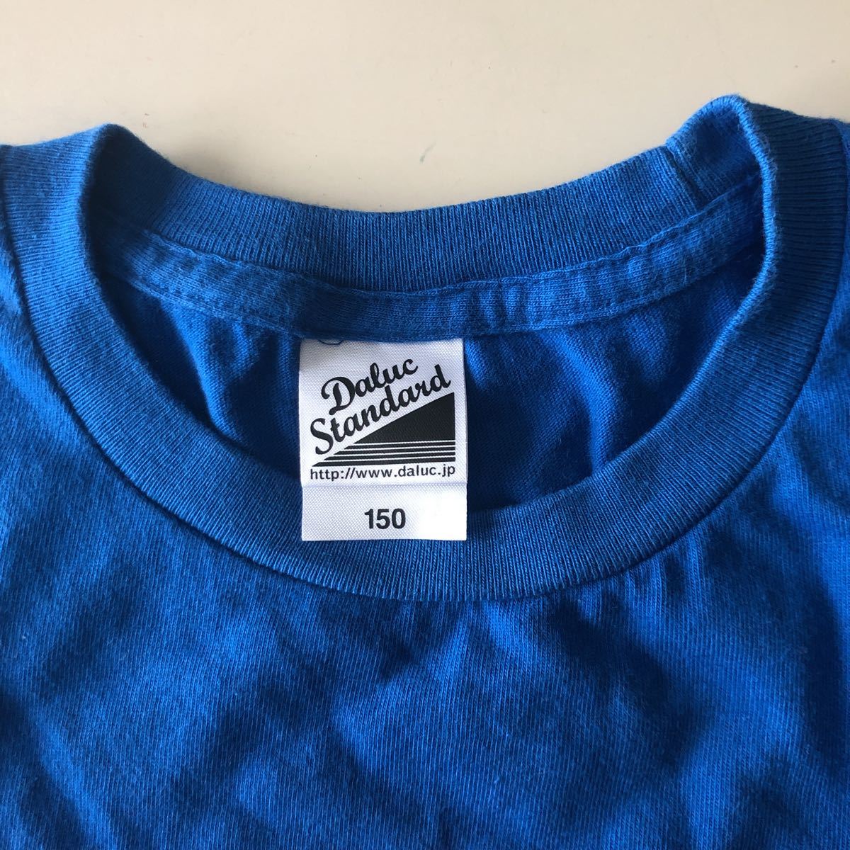 半袖Tシャツ Tシャツ スペースワールド テーマパーク 北九州 日本 150サイズ ブルー 中古 記念品 レア コレクション_画像3