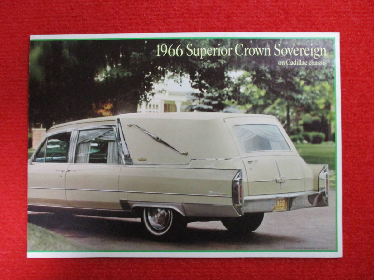 ★　GM　CADILLAC　1966　 Сёва 41　... автомобиль 　 каталог 　SUPERIOR CROWN SOVEREIGN　★