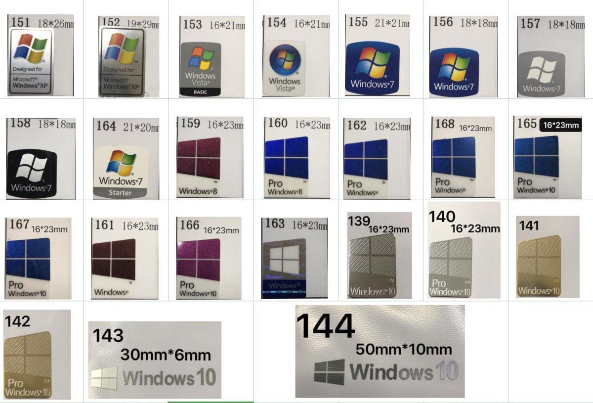 152 Windows Xp エンブレムシール 19 29 条件付き コンピュータ 売買されたオークション情報 Yahooの商品情報をアーカイブ公開 オークファン Aucfan Com