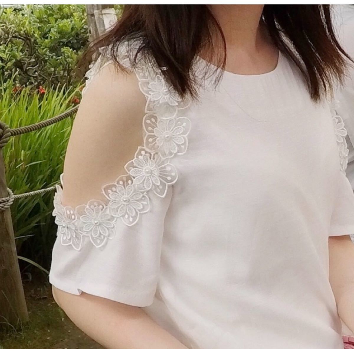 Paypayフリマ Grl グレイル 3d フラワー 肩開き レース ワンピース 白 雑誌掲載 膝丈 Cancam 美人百花 チュニック 春夏 Paypayフリマ Grl グレイル 3d フラワー 肩開き レース ワンピース 白 雑誌掲載 膝丈 Cancam 美人百花 チュニック 春夏