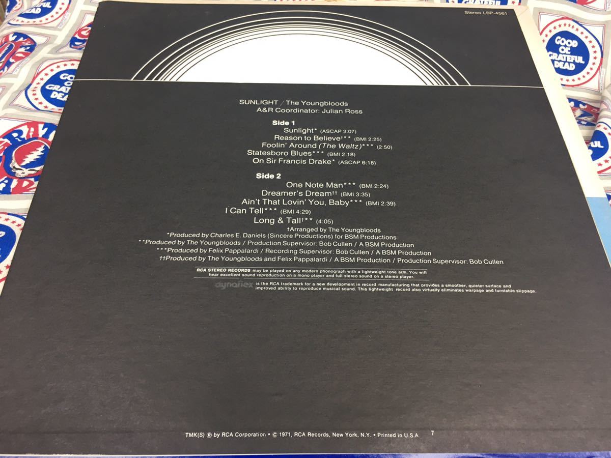 The Youngbloods★中古LP/US盤「Sunlight」