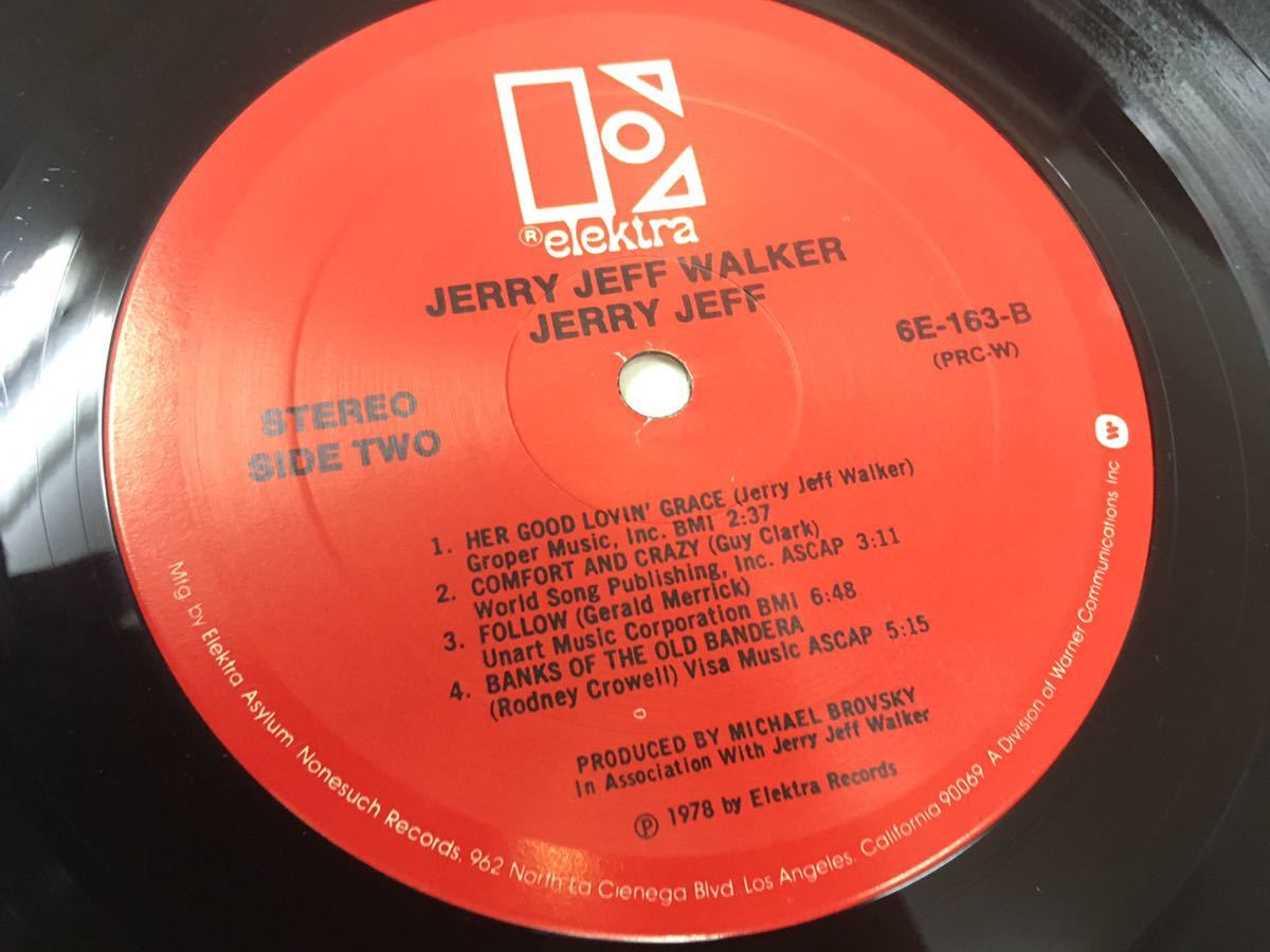 Jerry Jeff Walker★中古LP/USオリジナル盤「ジェリー・ジェフ・ウオーカー～Jerry Jeff」_画像5