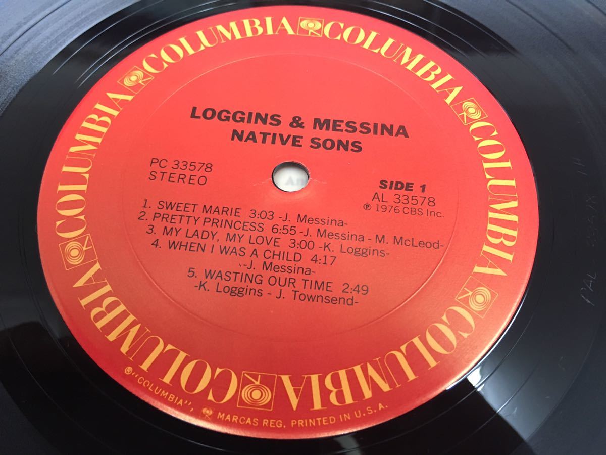 Loggins&Messina★中古LP/USオリジナル盤「ロギンス＆メッシーナ～Native Sons」_画像5