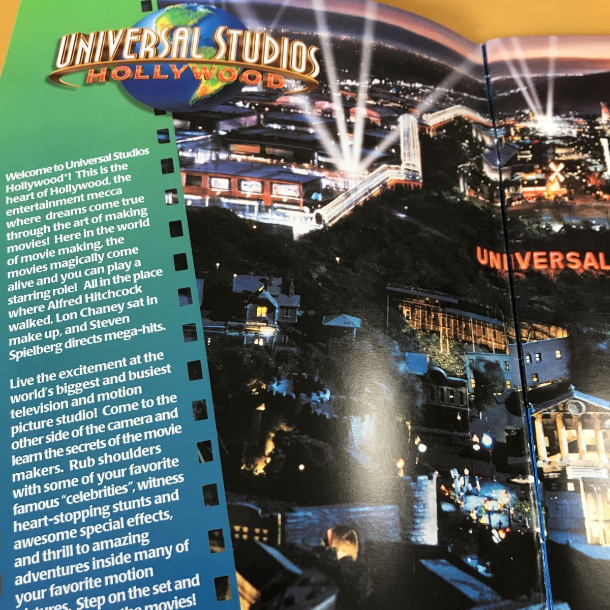 [ rare ] universal Studio Hollywood official photo guide control 1B57