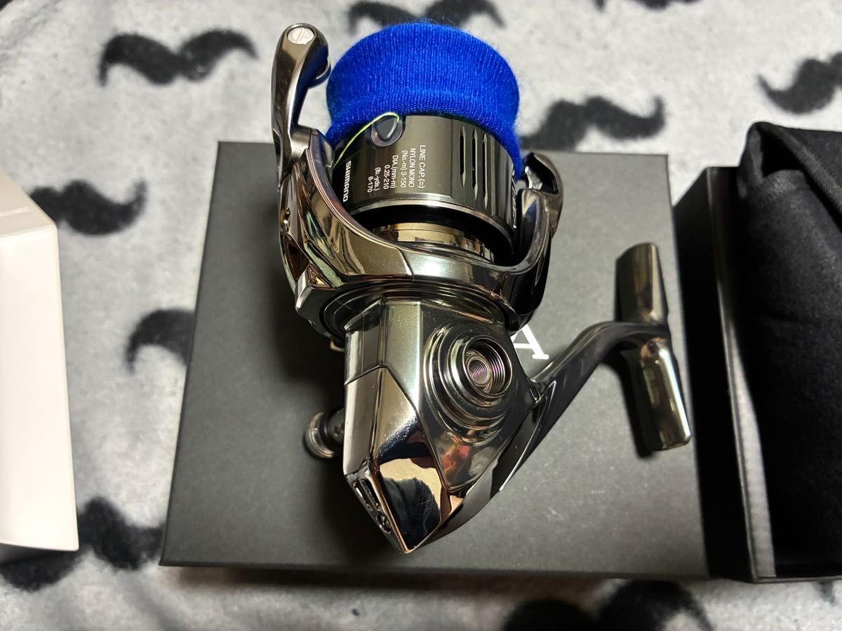 22ステラ C3000XG 美品 リブレハンドルノブ リールスタンド PE