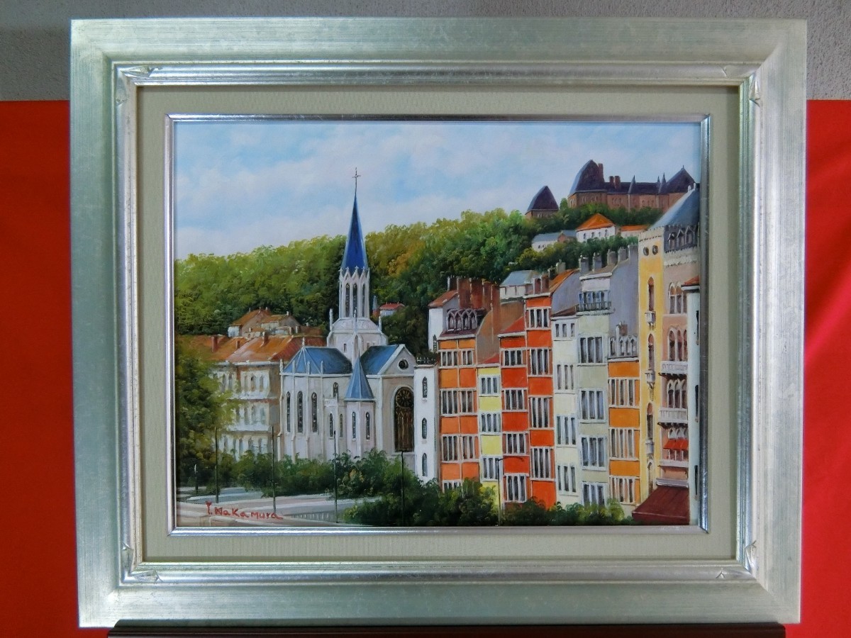 Sale【ART】中村祐介真筆(パリ風景)6号 Sale【ART】中村祐介真筆(パリ風景)6号