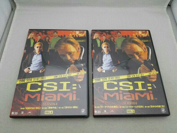 ヤフオク 帯付き Dvd Csi マイアミ Season4 コンプリー