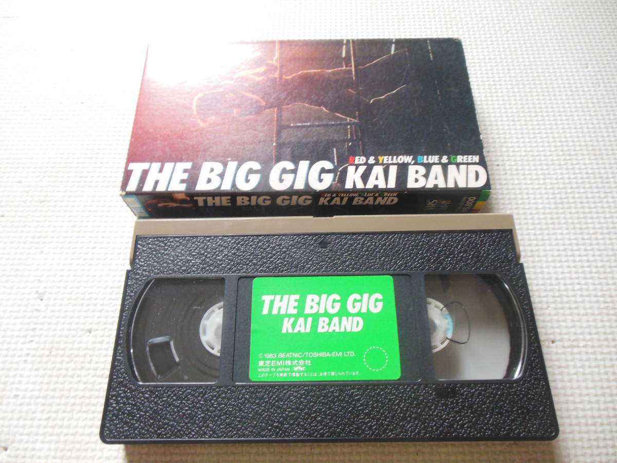 [ Kay Band /THE BIG GIG] Kai Yoshihiro ( б/у VHS видео )