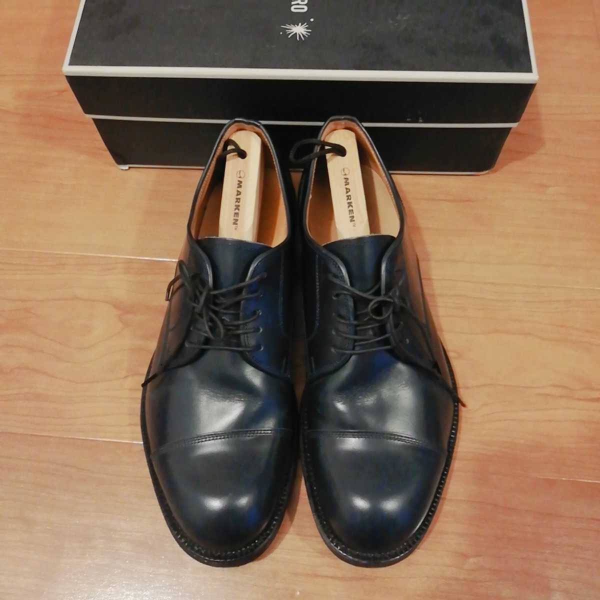 ミハラヤスヒロ 革靴 ネイビー 27cm miharayasuhiro www.cleanlineapp.com
