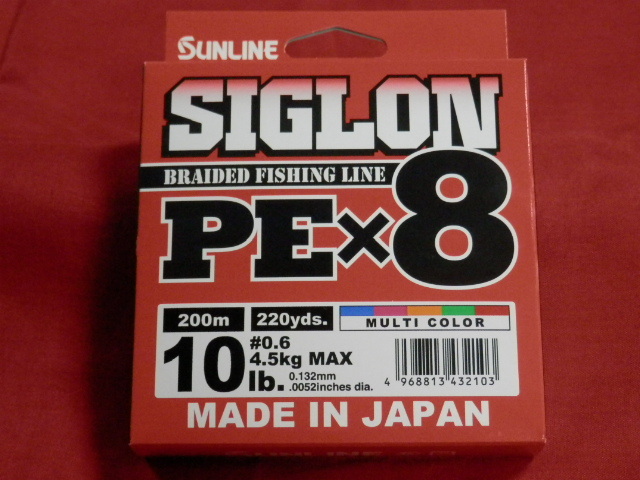  включая налог / стоимость доставки 170 иен *si Glo n/10LB(0.6 номер )/200m[.]SIGLON PE×8 SUNLINE( Sunline ) распродажа!!