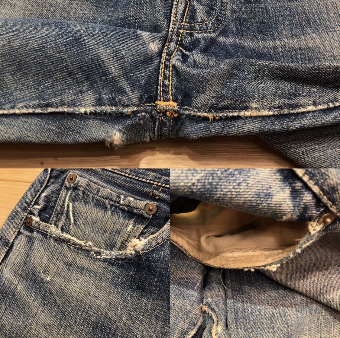 レア 50s Vintage オリジナル Levi's 501XX Denim Pants USA ヴィンテージ リーバイス デニムパンツ MDP76_画像9