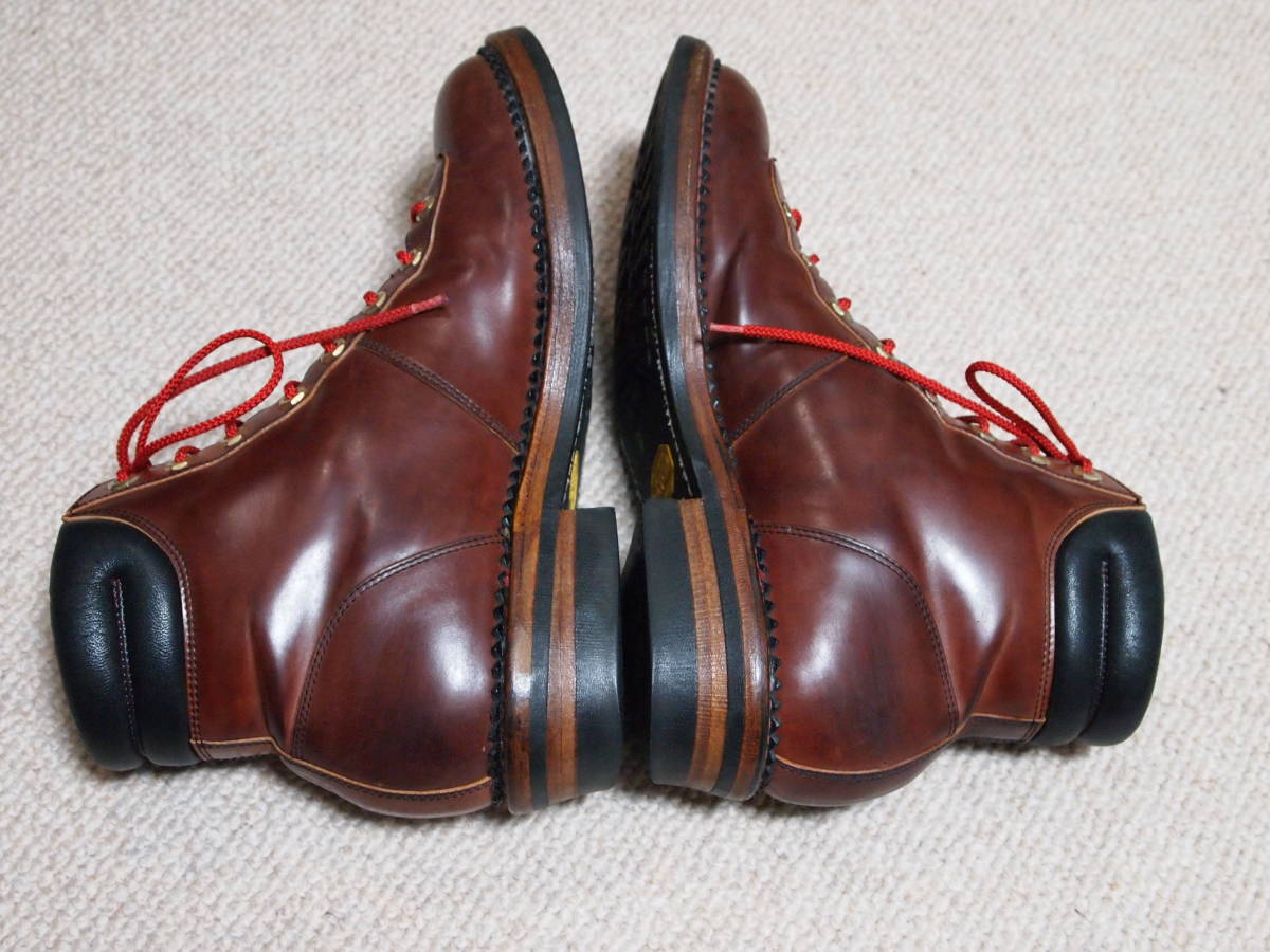 * cordovan!R.J.Ba-ru J Be leather boots 112 brown group 9 27 centimeter rank 