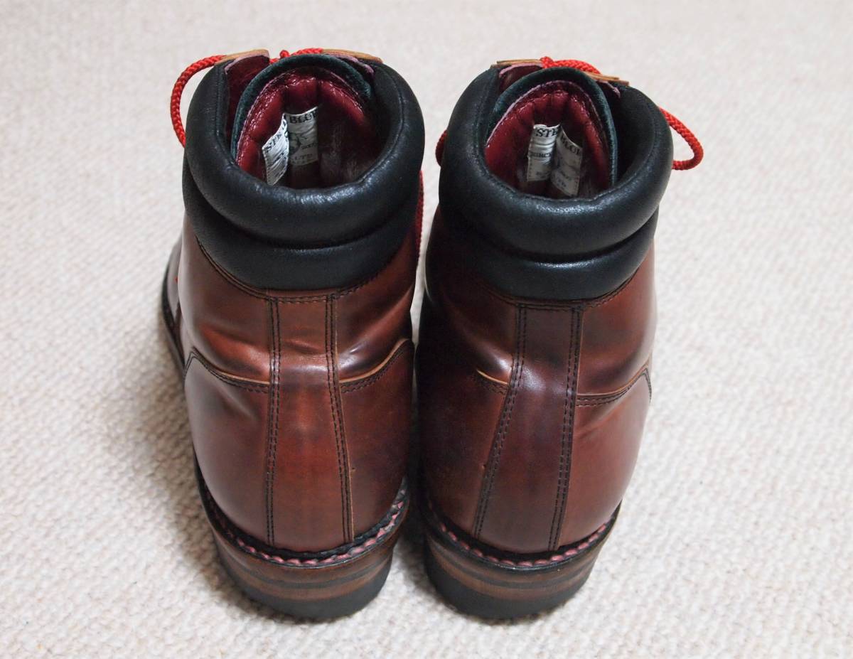 * cordovan!R.J.Ba-ru J Be leather boots 112 brown group 9 27 centimeter rank 
