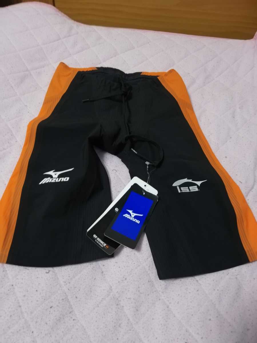 新品・未使用　画像多数　GX SONIC2　GX2 競泳水着　高速水着　ミズノ　mizuno FINAマーク Mサイズ　公式　大会　スパッツ　水泳　A8_画像1