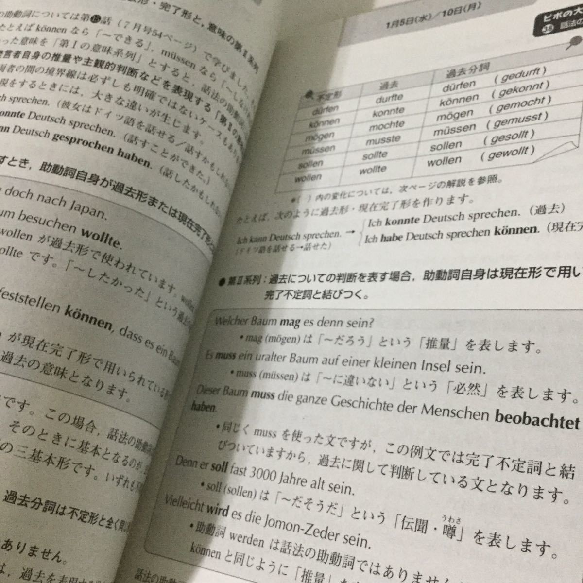 42 NHKテレビドイツ語会話1 2005年1月1日発行1月号 相澤啓一 日本放送出版協会 本 英語 ドイツ語 発音 ナターシャのドイツ語 英会話 辞書_画像9