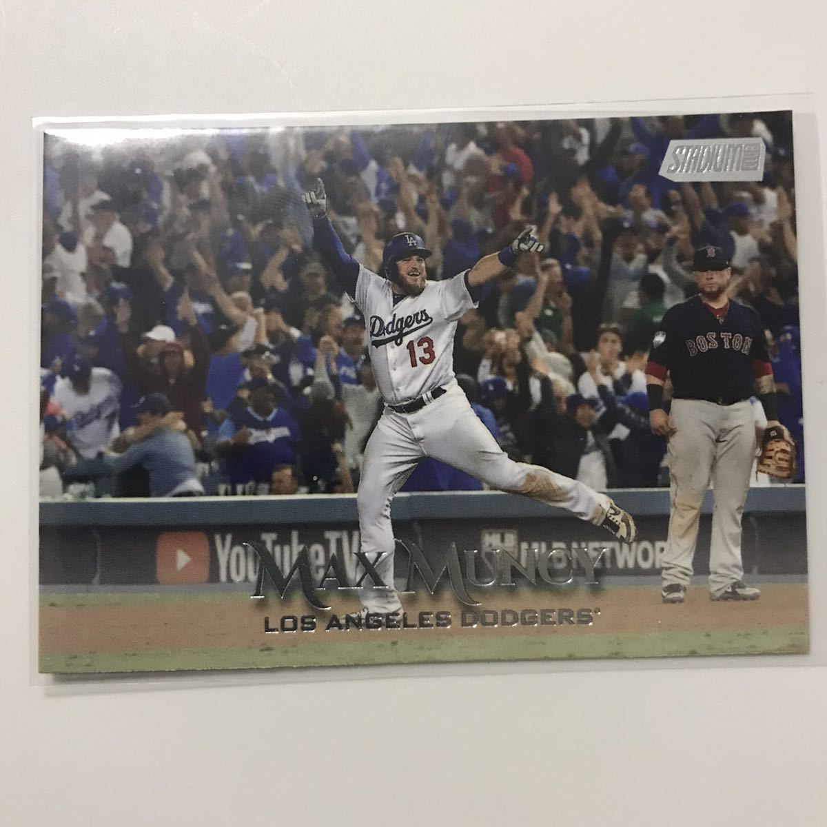 [Max Muncy] Base 101[2019 Topps Stadium Club Baseball](Los Angeles Dodgers(LAD))_画像1
