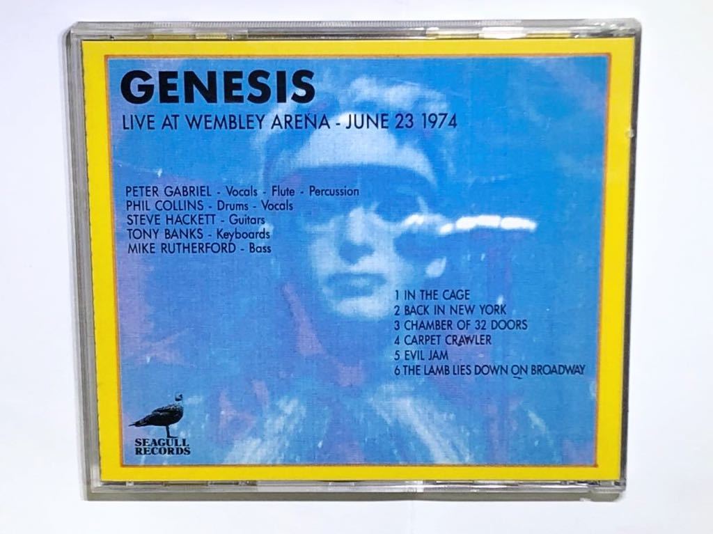 ※ 　GENESIS 　※ 　Live at Wembley Arena - June 23 1974 　※ 輸入盤CD_画像2