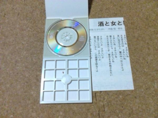 [CD][送100円～] 小沢亜貴子 酒と女と猫　盤良_画像2