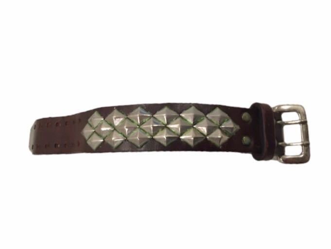 ROIST leather studs bracele Lois to belt Vintage 