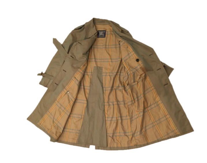 80s vintage BURBERRY'S TRENCH COAT バーバリー 玉虫 トレンチコート BURBERRY ビンテージ_画像5