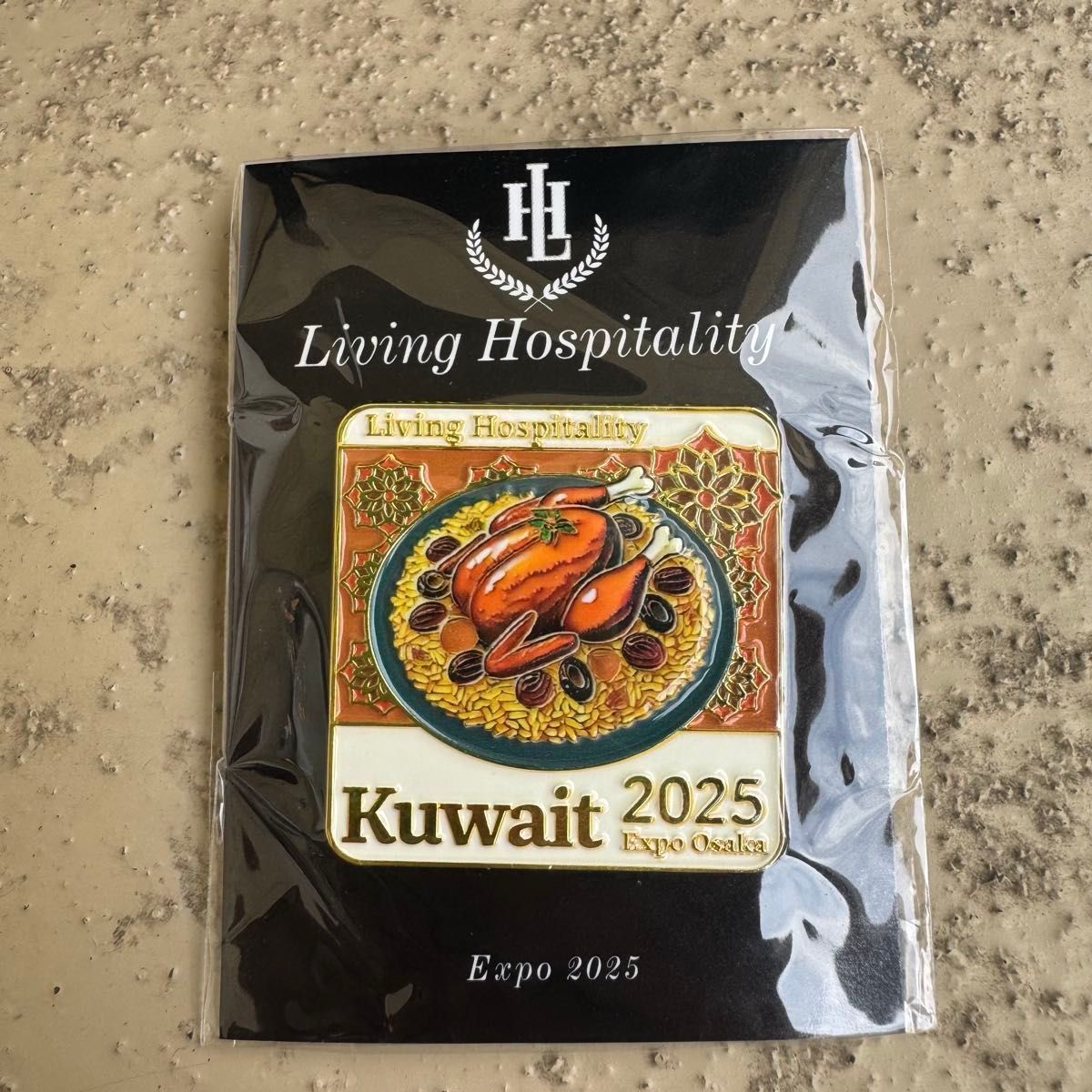 大阪・関西万博　クウェート　ピンバッジ　EXPO 2025 チキン　ピンズ 非売品 大阪関西万博 Expo 2025 クウェート 限定ピンズ