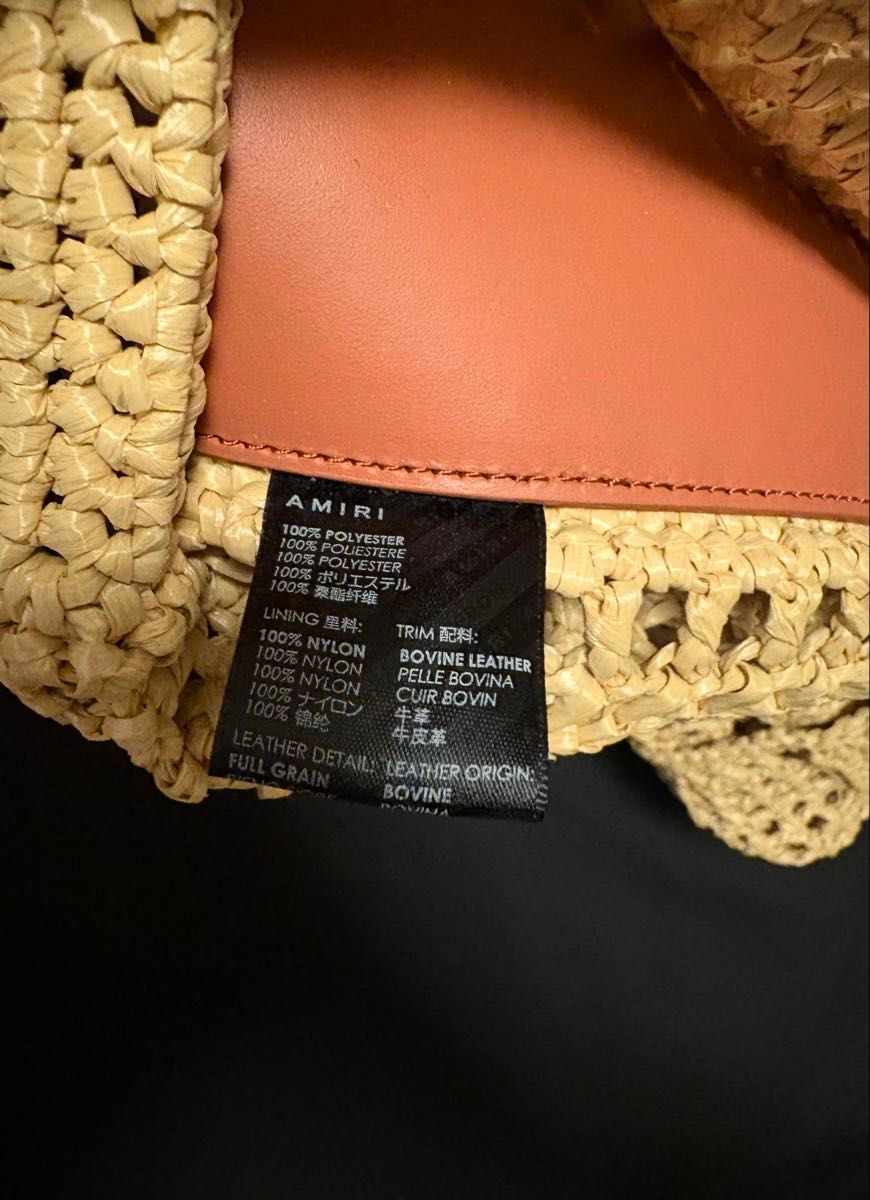 AMIRI スカーフカゴバッグ AMIRI スカーフカゴバッグ｜Yahoo!フリマ（旧PayPayフリマ）