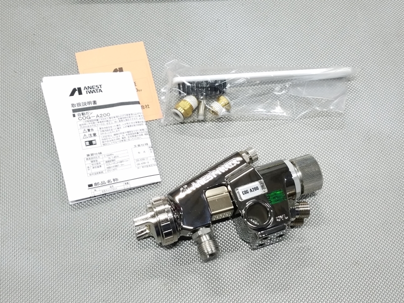 ●アネスト岩田 接着剤専用自動ガン COG-A200-18 ＞ アネストイワタ オートマチック 自動スプレーガン WA ベース 口径 1.8mm 塗料 塗装_画像1