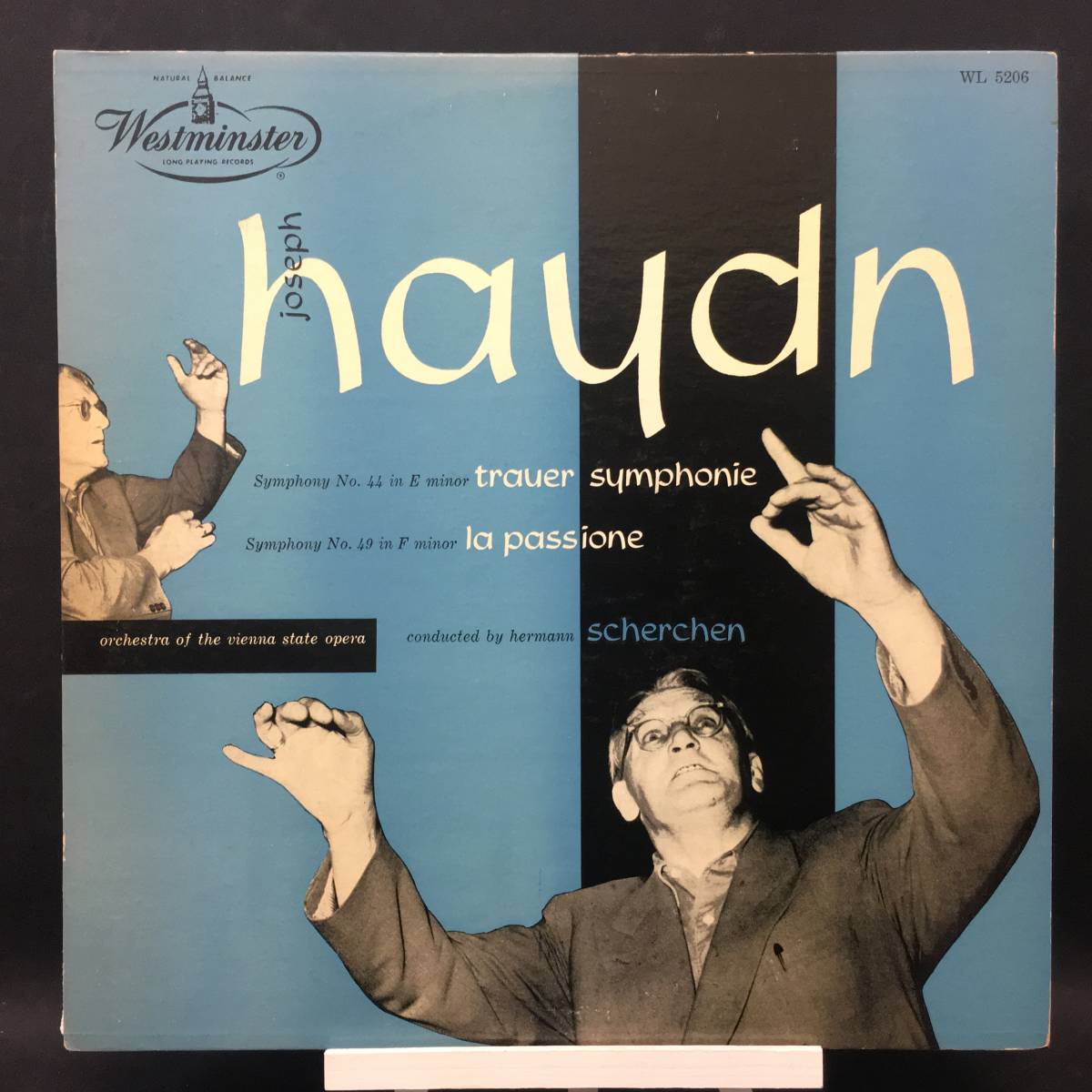 ◆ WL盤 ◆ Haydn ◆ Hermann Scherchen ◆ Westminster 米 深溝_画像1