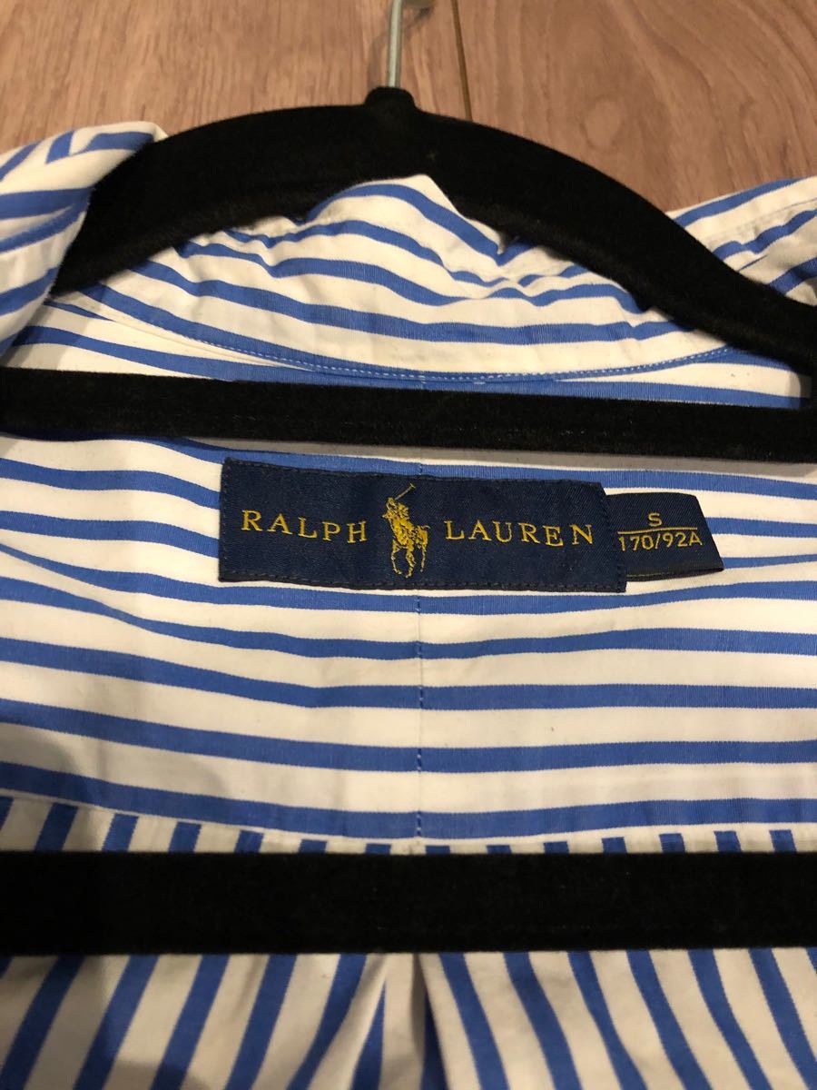 RALPH LAUREN ラルフローレン 長袖シャツ ストライプシャツ 