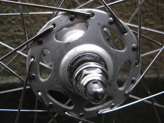 ピスト・競輪/NJS認定shimano【旧DURA-ACE】手組前後車輪 品 | charcas