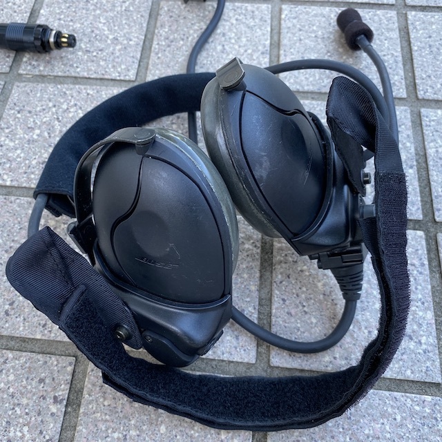 米軍　BOSE Headset　ボウズ　ヘッドセット　美品_画像2