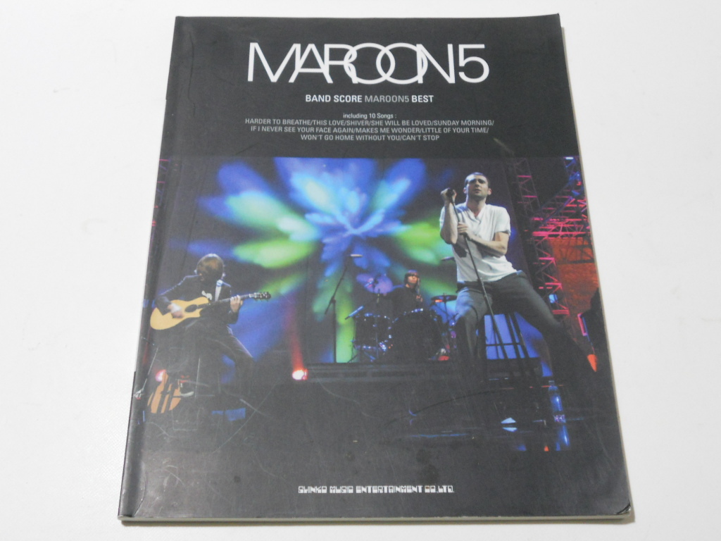ヤフオク マルーン5 バンドスコア ベスト 楽譜 Maroon 5 ヤフオク マルーン5 バンドスコア ベスト 楽譜 Maroon 5