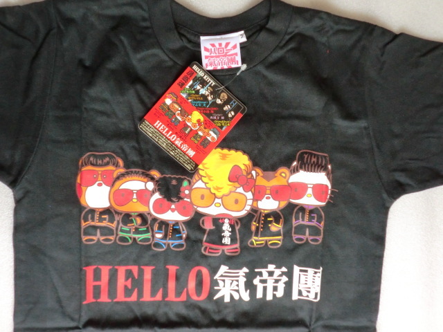 ＨＥＬＬＯ氣帝團　ＬＡＤＩＥ‘Ｓ　Ｍサイズ　半袖　黒　Ｔシャツ　未使用_画像2