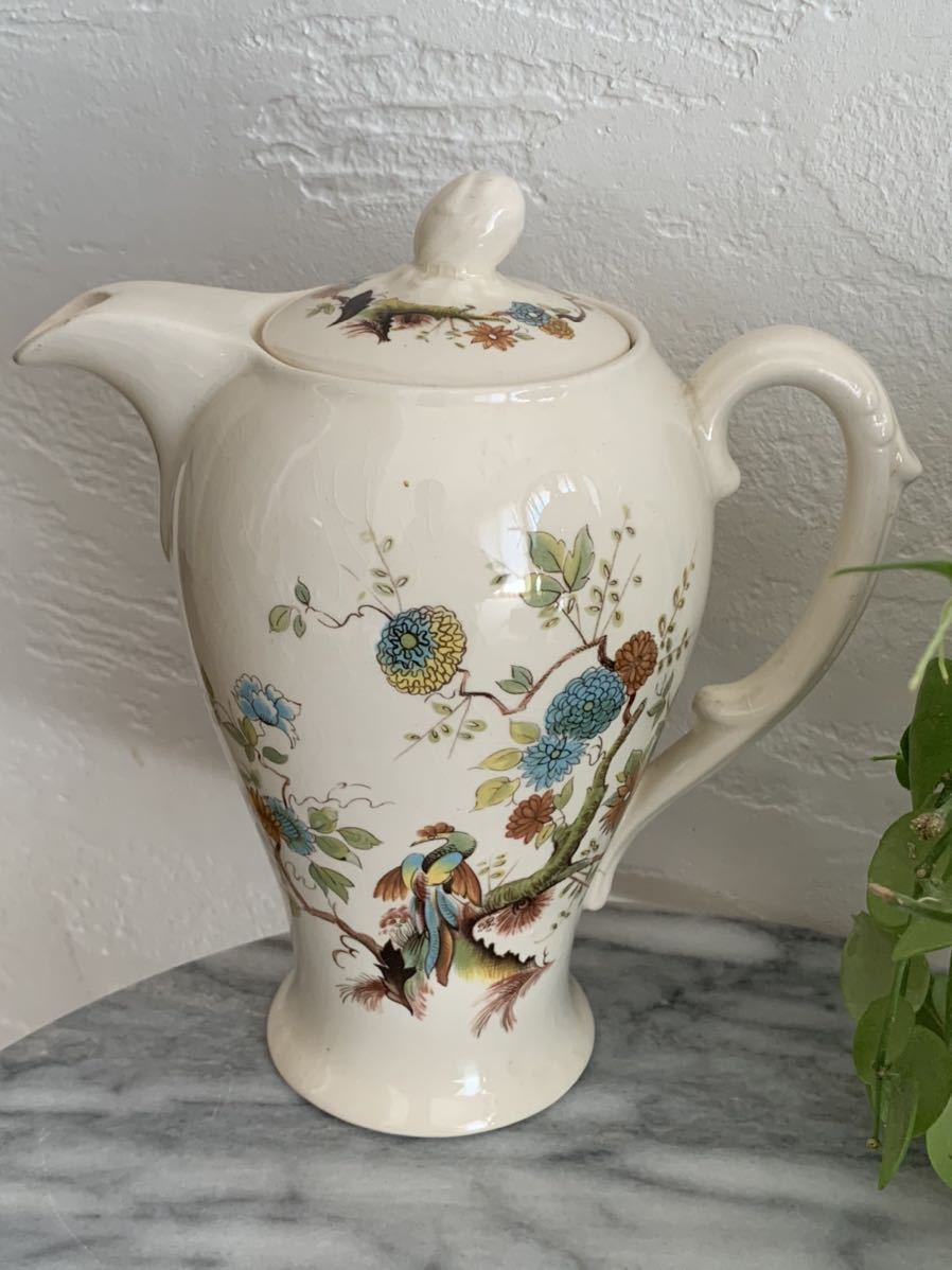 イングランド製　ティーポット陶器製　Brisrol pottery_画像1