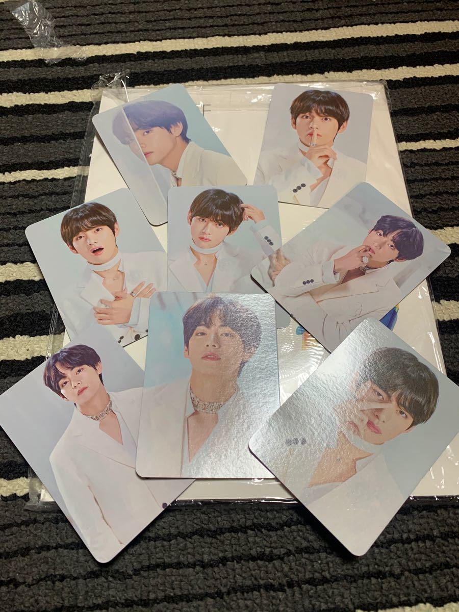 BTS THE BEST 特典 透明トレカ 8枚 テテ テヒョン V BTS THE BEST 特典 透明トレカ 8枚 テテ テヒョン V BTS THE