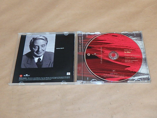 Debussy La Mer　/　 Charles Munch, Boston Symphony Orchestra 　/（ドビュッシー）/　CD_画像2
